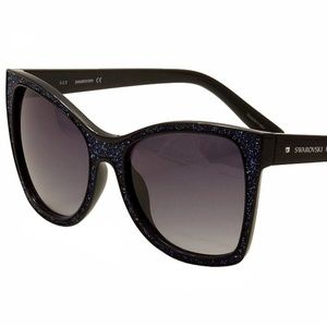 Black swarovski sunglasses